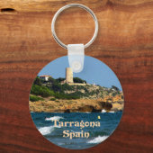 Porte-clés Tarragone, Espagne, pittoresque (Verso)