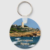 Porte-clés Tarragone, Espagne, pittoresque (Verso)