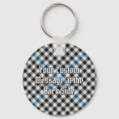 Porte-clés Tartan à carreaux du clan Haig (Verso)