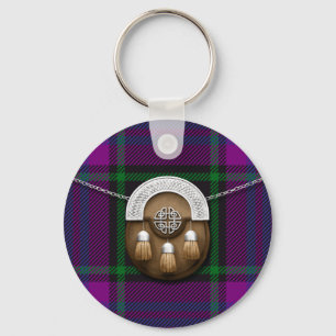 Porte-clés Tartan et escarcelle de Laird de clan