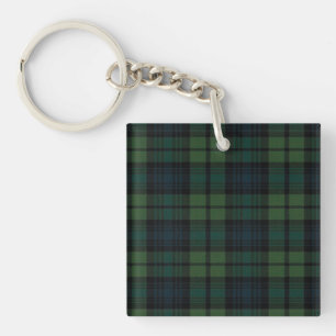 Porte-clés Tartan Fabric Porte - clé acrylique