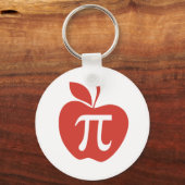 Porte-clés Tarte à pomme rouge (Recto)