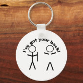 Porte-clés T'as le dos ! (Recto)