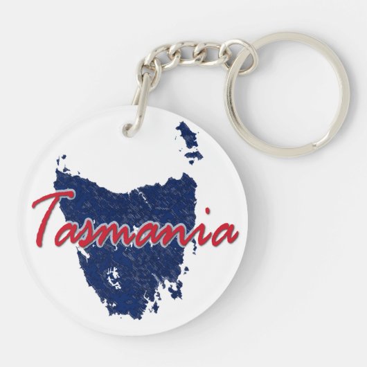 Porte-clés Tasmanie (Dos)