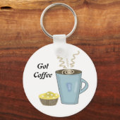 Porte-clés Tasse à Café et Muffin (Recto)