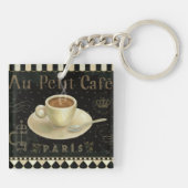 Porte-clés Tasse de cappuccino (Dos)