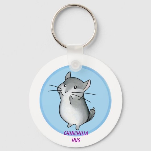 Porte-clés Tasse de Chinchilla (Recto)