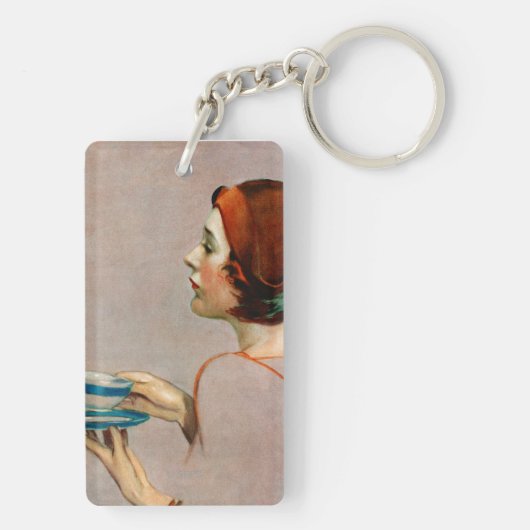 Porte-clés Tasse de Java (Dos)