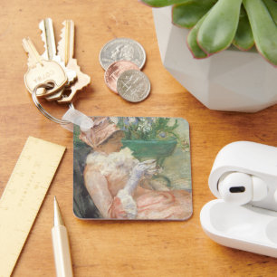 Porte-clés Tasse de thé par Mary Cassatt, Impressionnisme Vin
