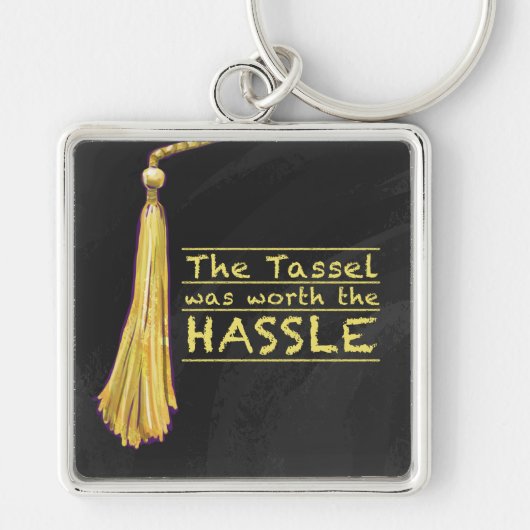 Porte-clés Tassel Hassle Gold (Devant)