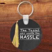 Porte-clés Tassel Hassle Silver (Recto)