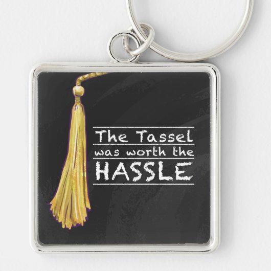 Porte-clés Tassel Hassle Silver (Devant)