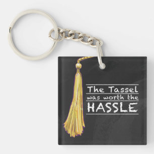 Porte-clés Tassel Hassle Silver