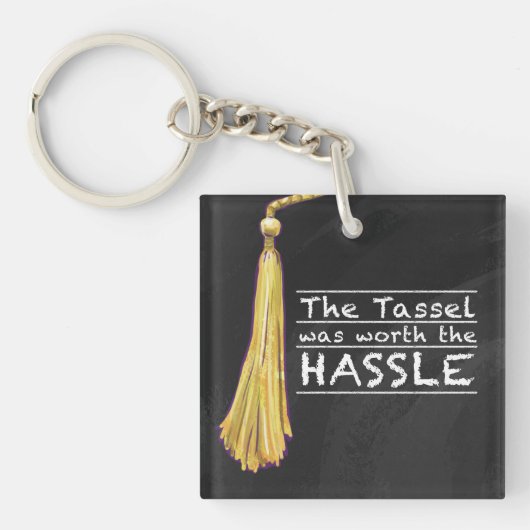 Porte-clés Tassel Hassle Silver (Devant)