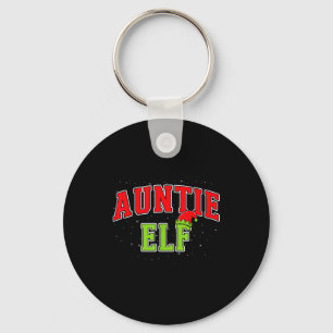 Porte-clés Tatie Elfe Noël Famille Groupe Assorti Xmas Si