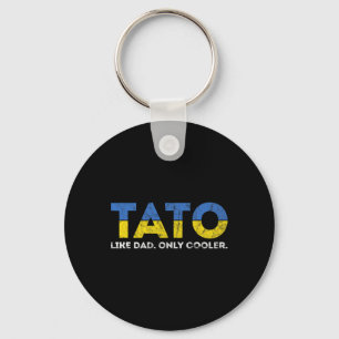 Porte-clés Tato comme papa mais en plus cool - Papa ukrainien