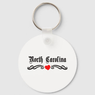 Porte-clés Tatouage Caroline du Nord