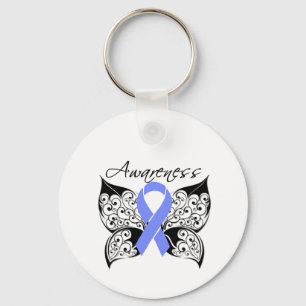 Porte-clés Tattoo Butterfly Awareness - Esophageal Cancer