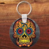 Porte-clés Tattoo Skull (Recto)