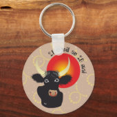 Porte-clés Taureau 21 avril au 20 mai Porte-chiffres (Recto)