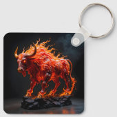 Porte-clés Taureau de feu mythique (Dos)