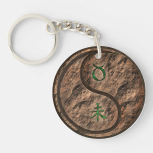Porte-clés Taurus et chèvre terrestre