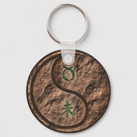 Porte-clés Taurus et chèvre terrestre (Recto)