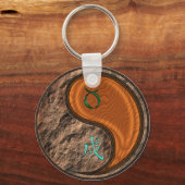 Porte-clés Taurus et chien des bois (Recto)