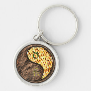 Porte-clés Taurus et dragon de feu