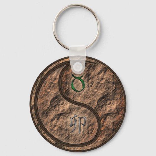 Porte-clés Taurus et lapin terrestre (Recto)