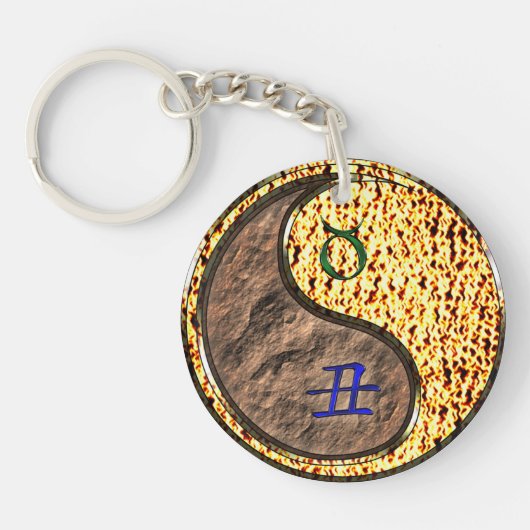 Porte-clés Taurus et Ox de feu (Devant)