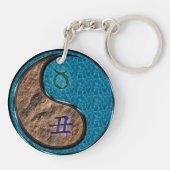 Porte-clés Taurus et Ox d'eau (Dos)