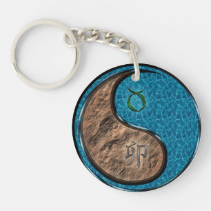 Porte-clés Taurus et Rabbit d'eau