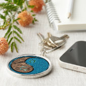 Porte-clés Taurus et serpent d'eau (Côté)