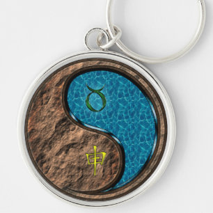 Porte-clés Taurus et singe de l'eau