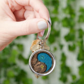 Porte-clés Taurus et singe de l'eau (main)