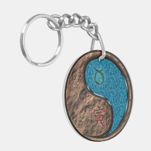 Porte-clés Taurus et tigre d'eau (Devant gauche)