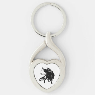Porte-clés Taurus puissant le Zodiaque Bull