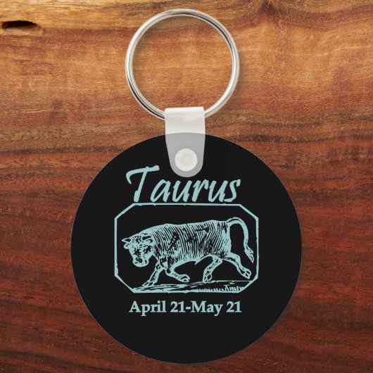 Porte-clés Taurus Turquoise (Recto)