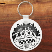 Porte-clés Taxi fille (Recto)