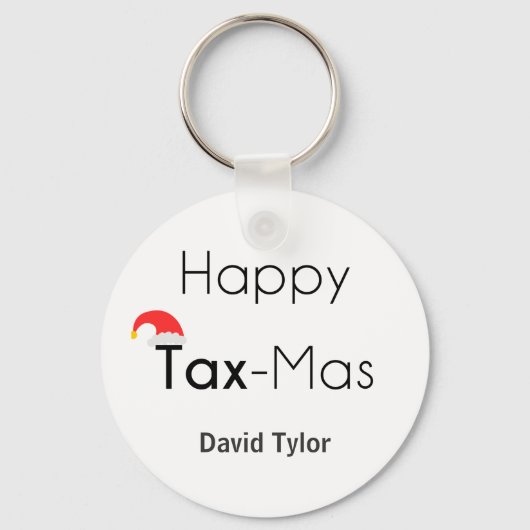 Porte-clés TaxMas joyeux (Recto)