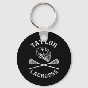 Porte-clés Taylor Lacrosse Vintage Retro Lax