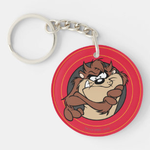 Porte-clés TAZ™ à travers les cercles LOONEY TUNES™