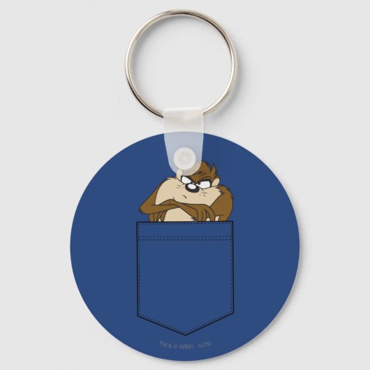 Porte-clés TAZ™ Dans Une Poche (Recto)