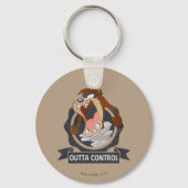 Porte-clés TAZ™ Outta Control (Recto)