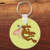 Porte-clés TAZ™ volant à travers l'air (Recto)