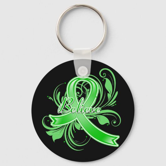 Porte-clés TBI croit au carbone florissant (Recto)