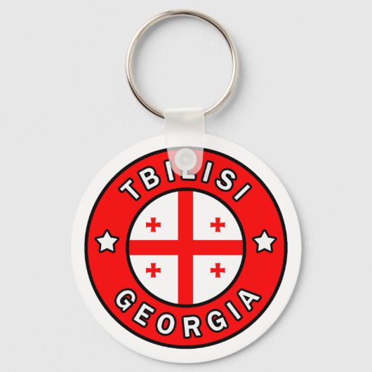 Porte-clés Tbilissi Géorgie (Recto)