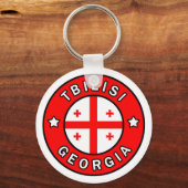 Porte-clés Tbilissi Géorgie (Recto)