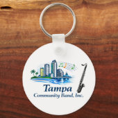 Porte-clés TCB Alto/Bass Clarinet Logo Keychain (Verso)